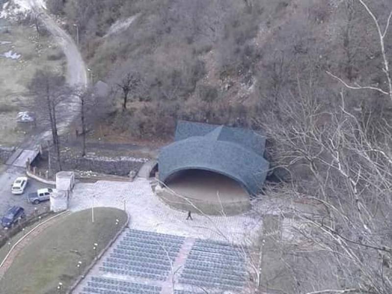 დასრულდა ,,მწვანე თეატრიდან" მურის ციხეებთან მისასვლელი ტურისტული ბილიკებისა და...